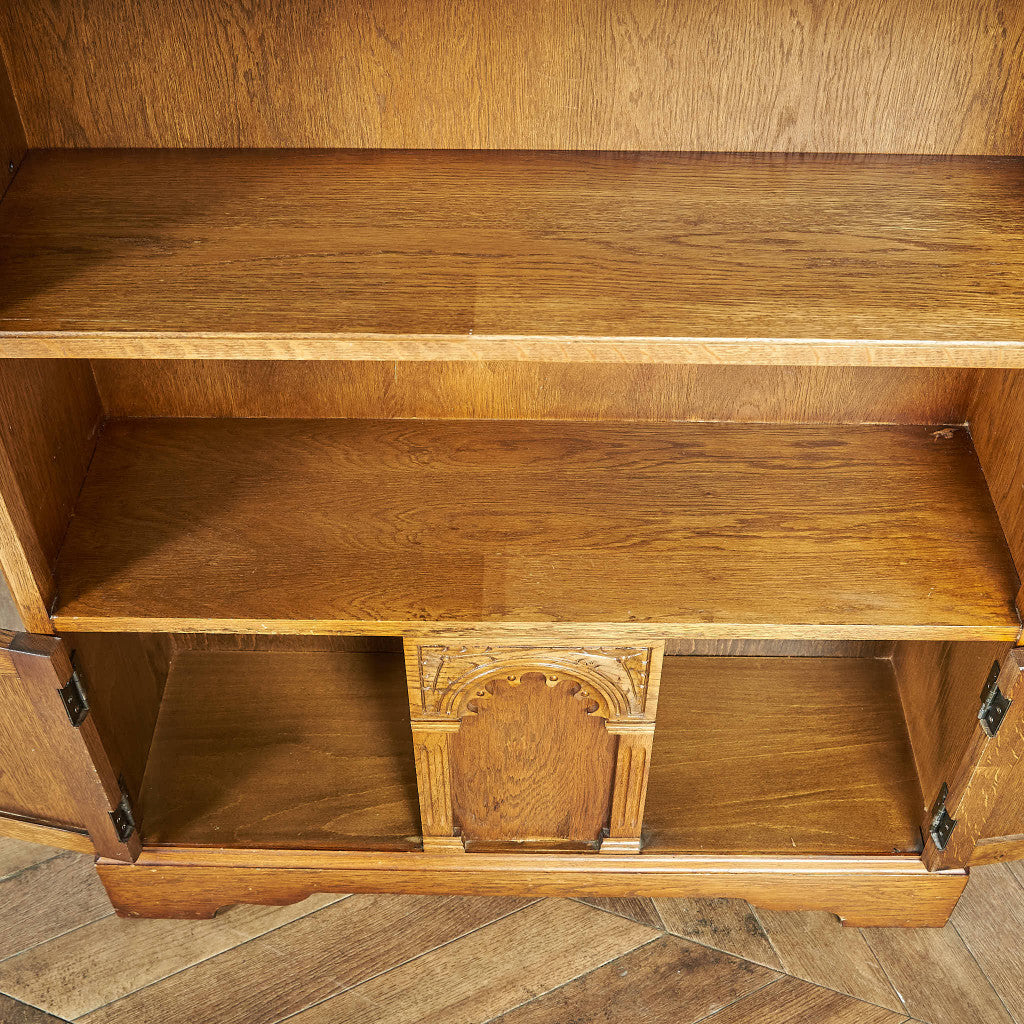 British Classic Oak Cabinet/Bookcase #83859