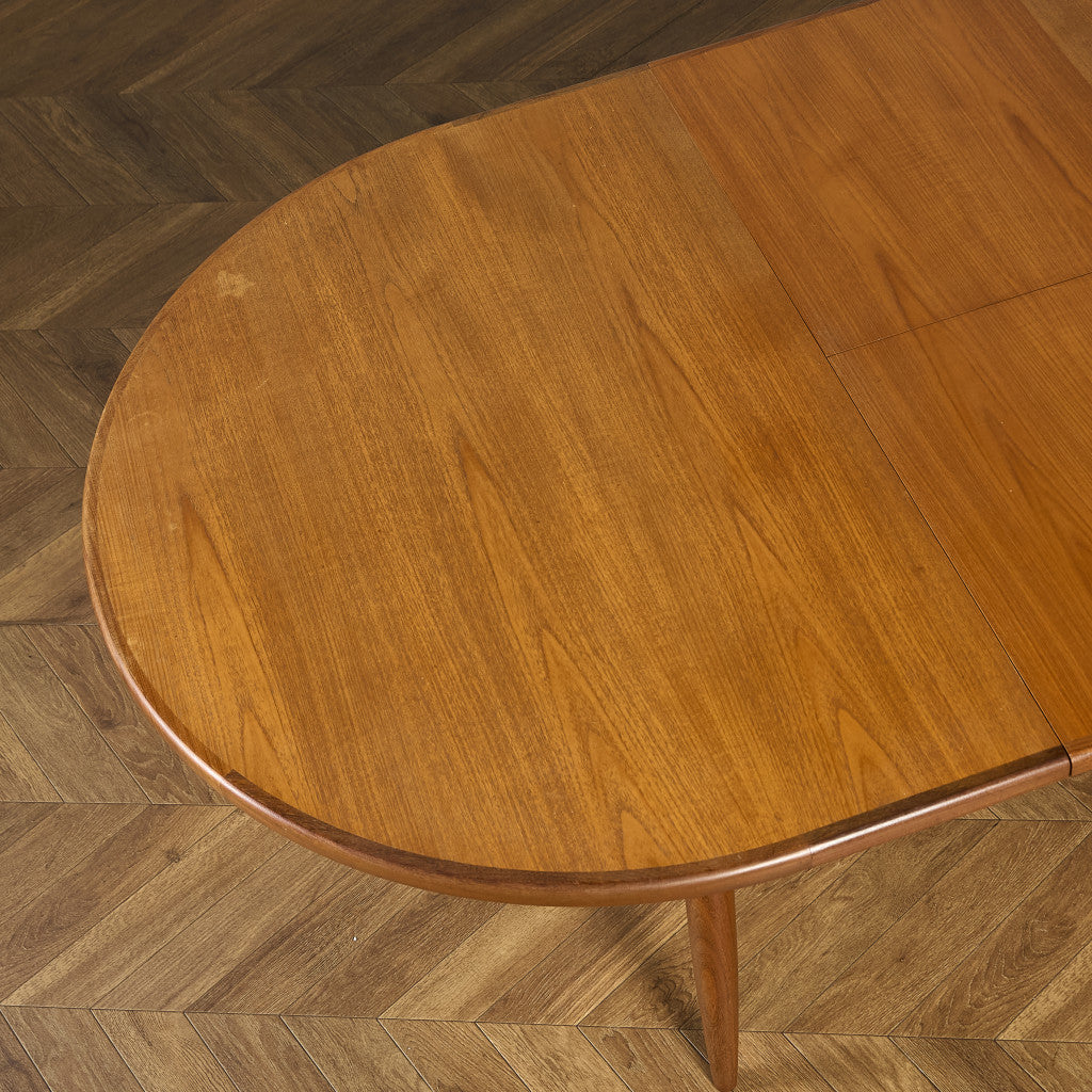 ヴィンテージ エクステンション オーバルダイニングテーブル