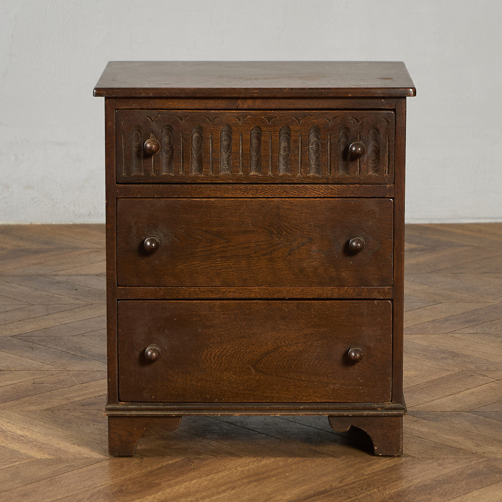 英国 クラシック 3段 サイド チェスト