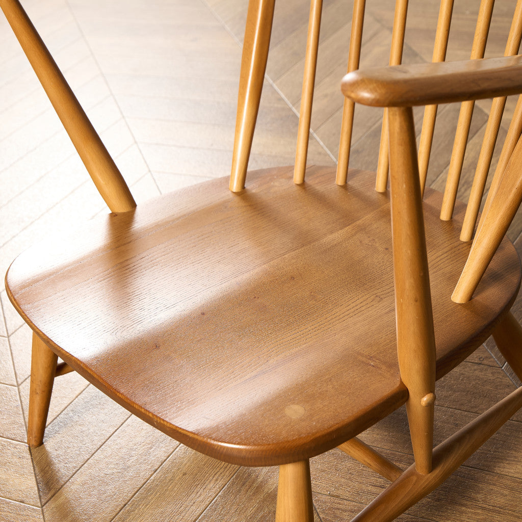 ercol グランドマザーズチェア ブルーラベル