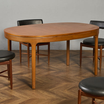 エクステンション オーバル ダイニングテーブル