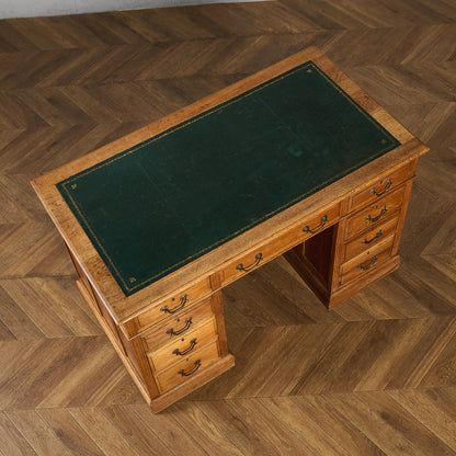 英国 クラシック 両袖デスク