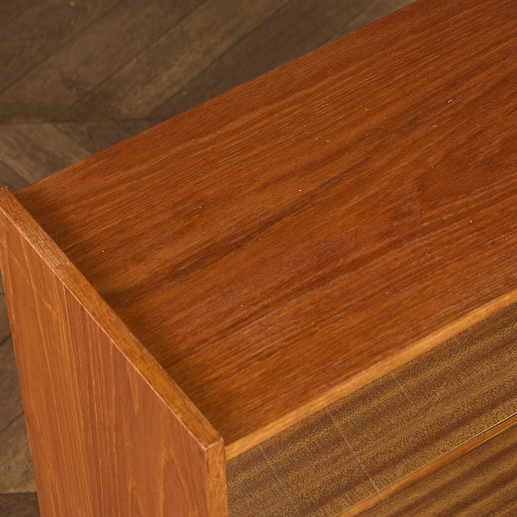 英国 ヴィンテージ ナロー ガラス ブックケース 食器棚