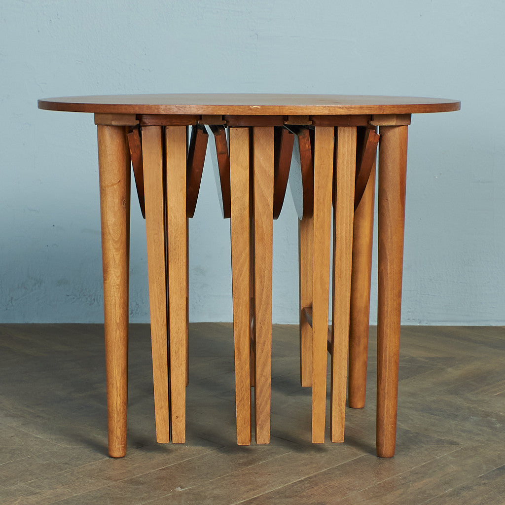 Novy Domov Poul Hundevad Vintage Nesting Tables #75994 by Novy