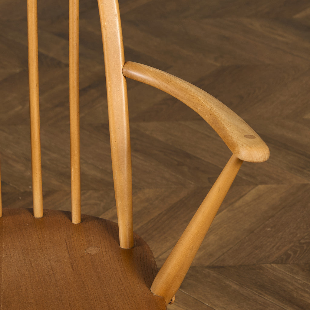 アーコール ERCOL ヴィンテージ クエーカー アームチェア ブルーラベル #89765