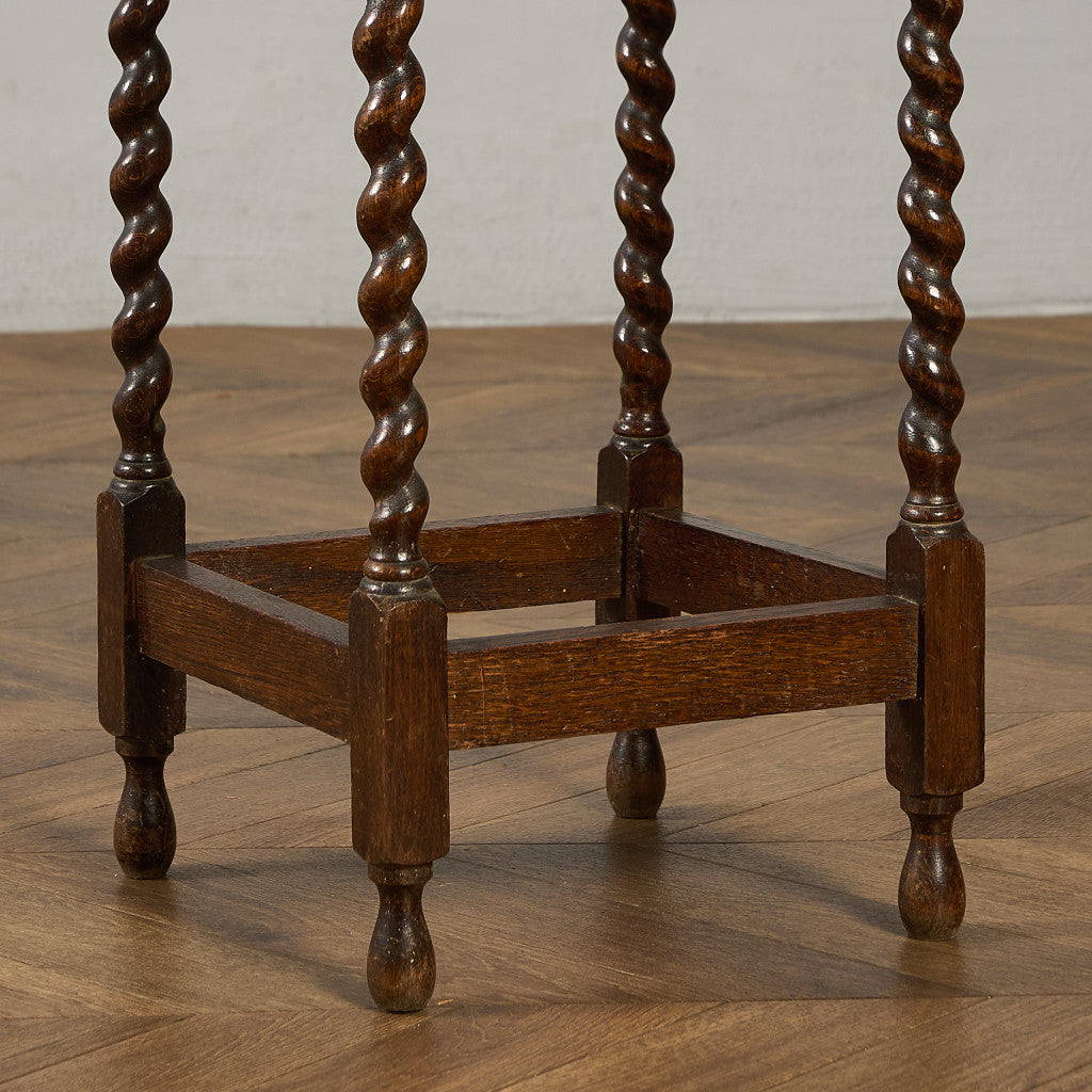 英国 クラシック バーリーシュガーツイスト サイドテーブル