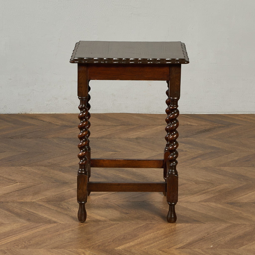 英国 クラシック バーリーシュガーツイスト サイドテーブル