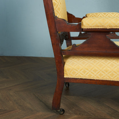 英国クラシック エドワーディアン様式 ナーシングチェア