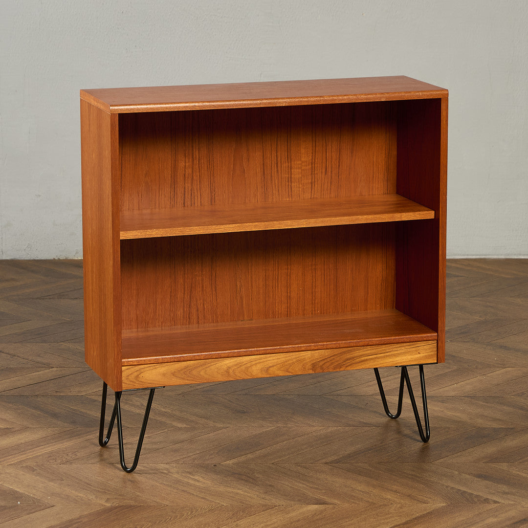 ヴィンテージ ブックシェルフ カスタム アイアンヘアピンレッグ