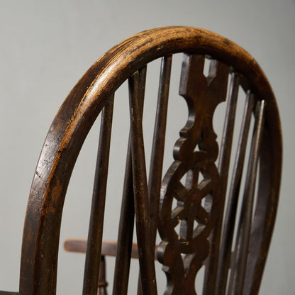 英国 クラシック ホイールバック ウィンザー アームチェア