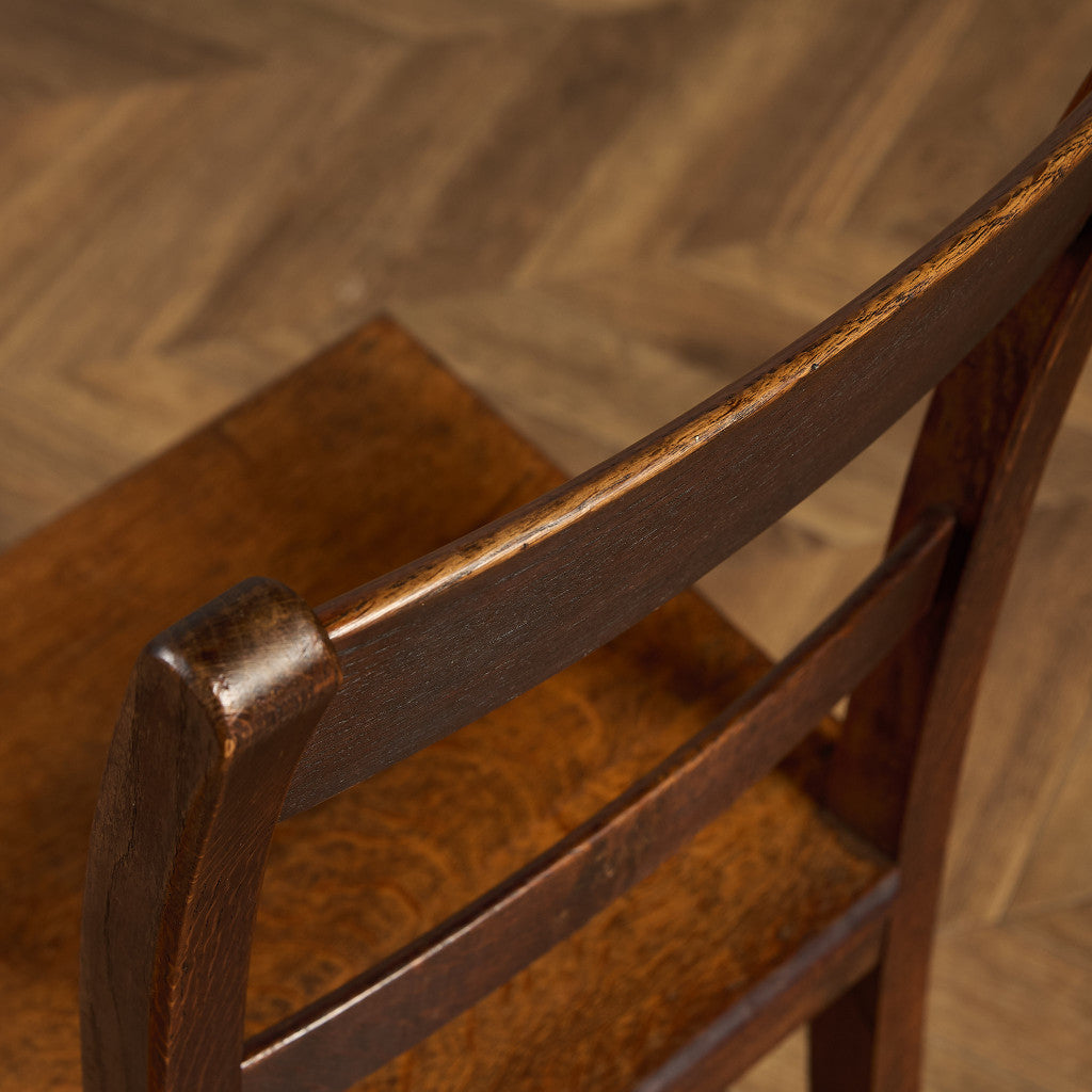 英国 アンティーク チャーチチェア