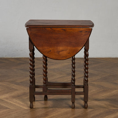 英国 クラシック ドロップリーフ ゲートレッグテーブル #97309