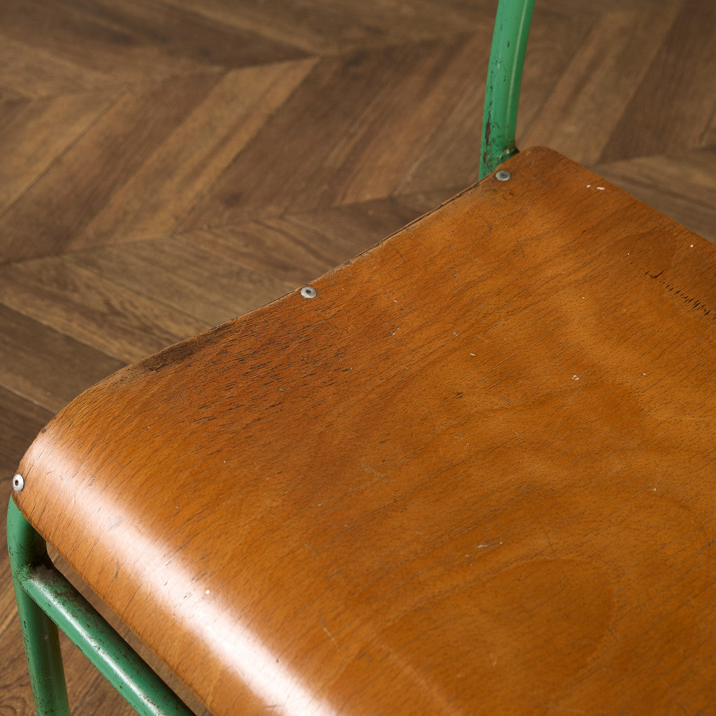 ヴィンテージ スタッキング スクールチェア