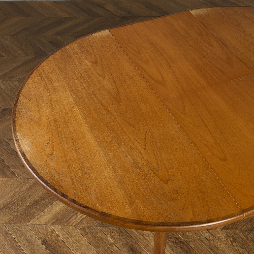 エクステンション ラウンド ダイニングテーブル