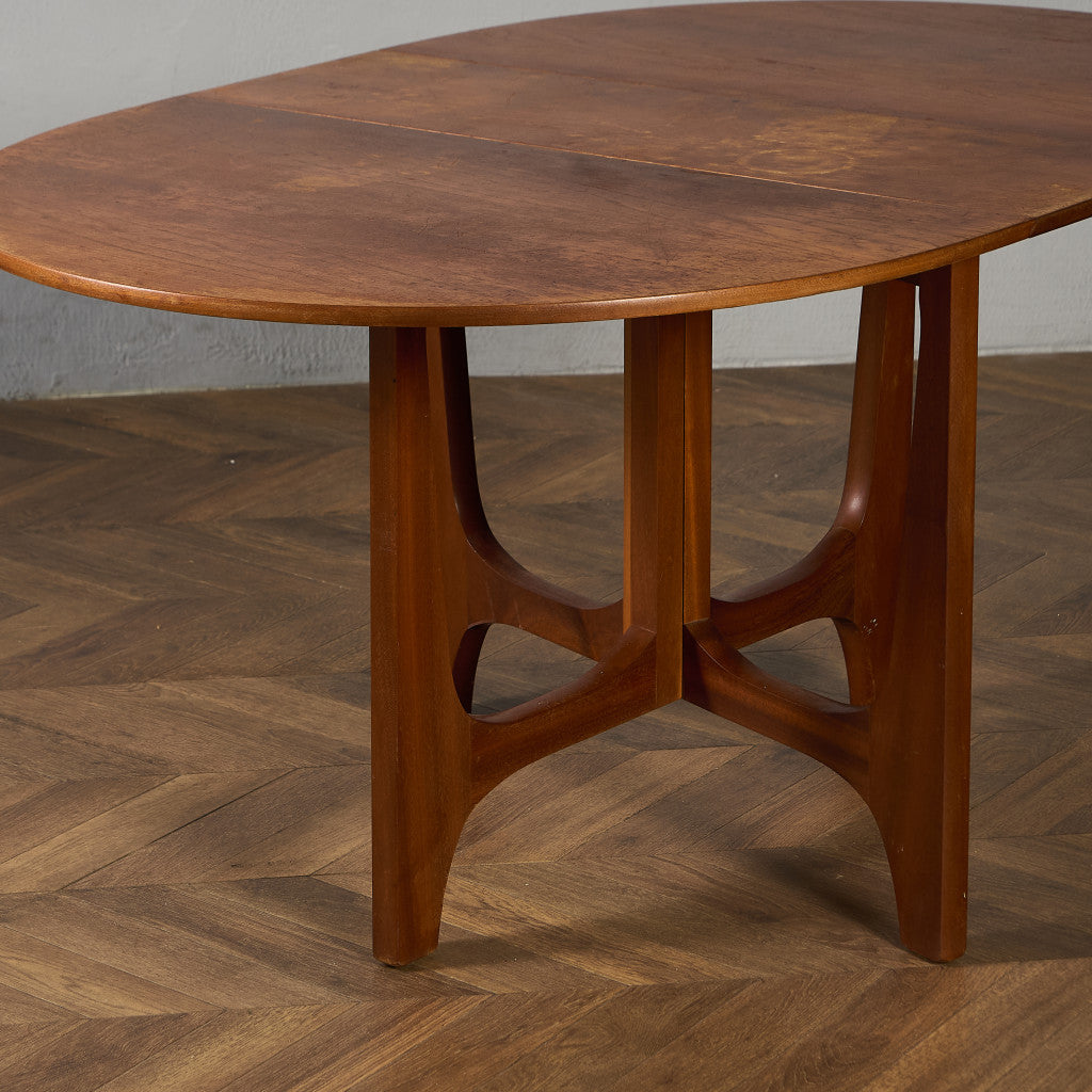 イギリス ヴィンテージ ドロップリーフ ゲートレッグテーブル