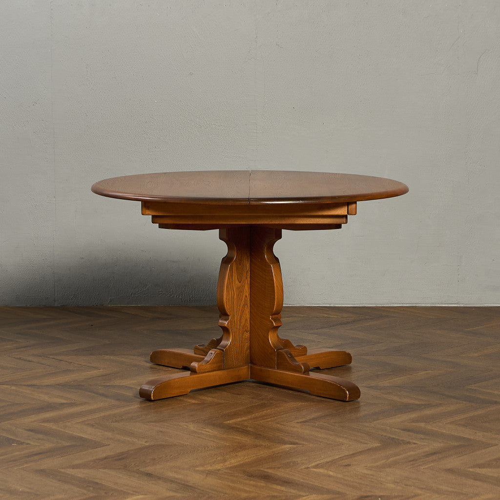 エクステンション ラウンドダイニングテーブル (2700)  ラウンドゴールドラベル