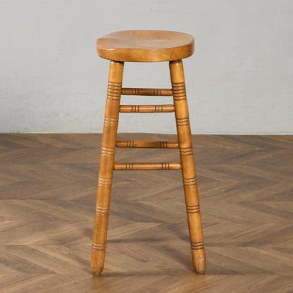 イギリス ヴィンテージ ハイ スツール