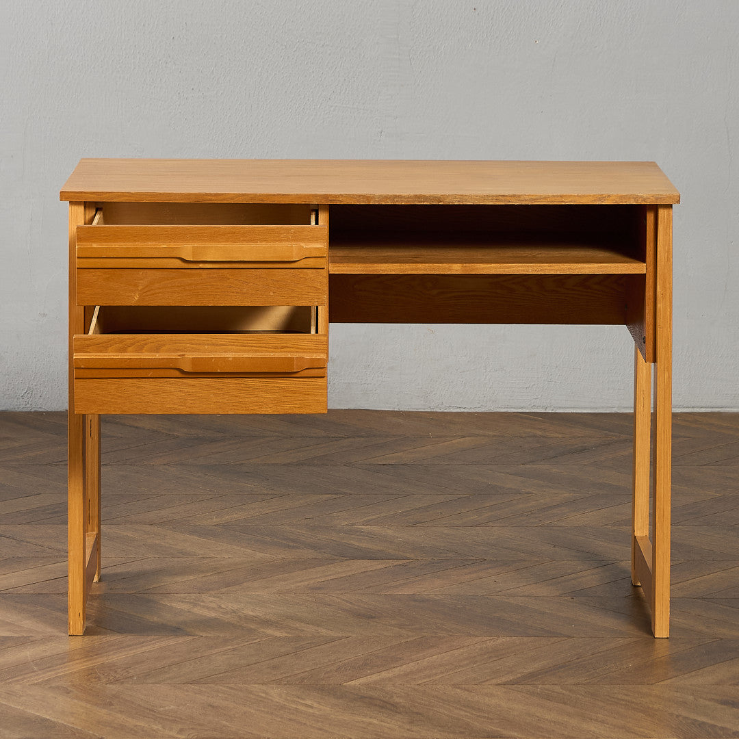 英国 ヴィンテージ 片袖 デスク