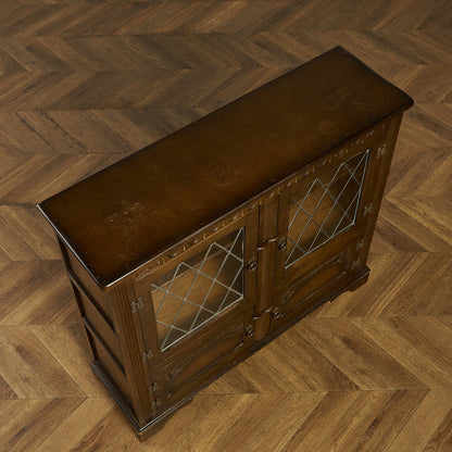 英国 クラシック オーク材 ブックケース #89839