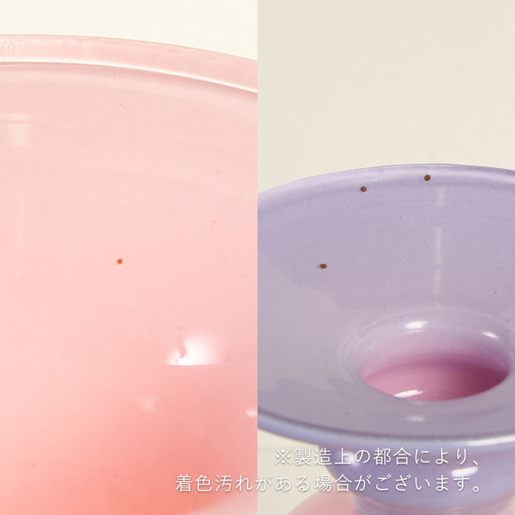 MINI VASE TWO TONE / Pink×Blue
