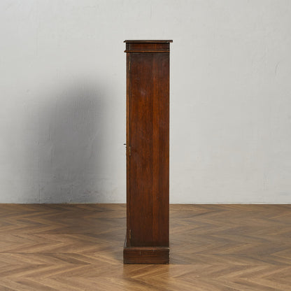 英国 クラシック オーク材 ブックケース 食器棚