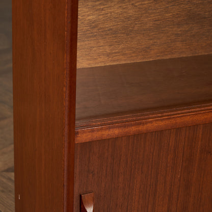 英国 ヴィンテージ ガラス キャビネット