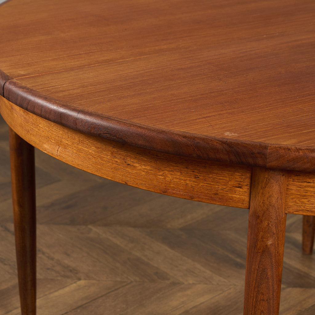 エクステンション ラウンド ダイニングテーブル