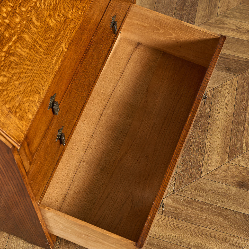 英国 クラシック ビューロー ブックケース デスク