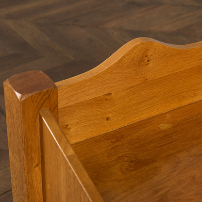 オランダ製 オーク 無垢材 サイドキャビネット