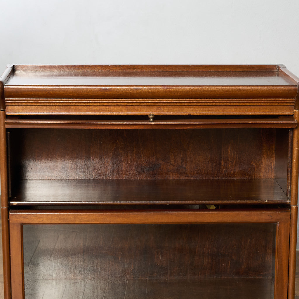 英国 クラシック 3段 スタッキング ブックケース