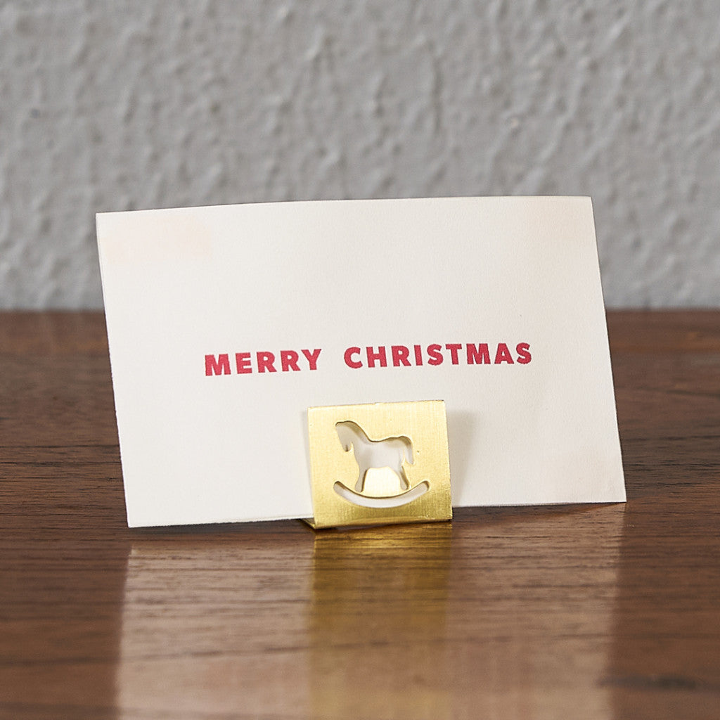 Christmas corner Card holder / SetA