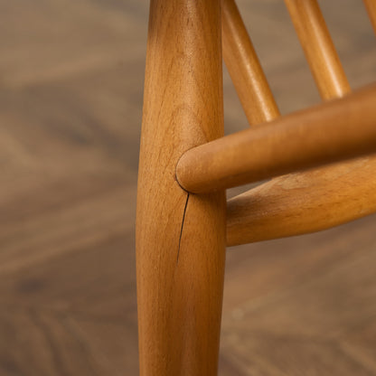 ヴィンテージ スティックバック ハイバック チェア