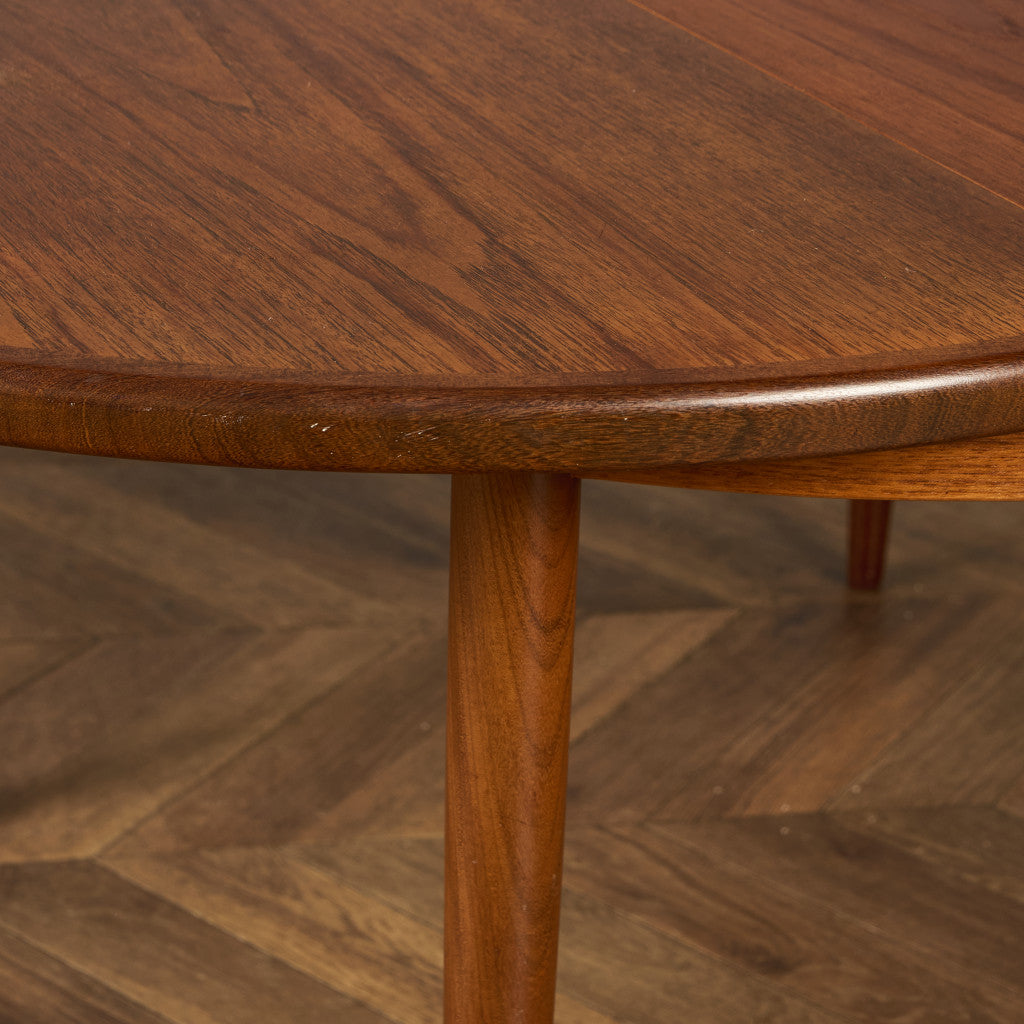 エクステンション ラウンド ダイニングテーブル