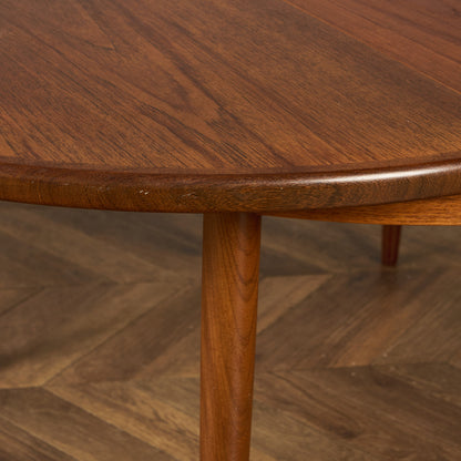 エクステンション ラウンド ダイニングテーブル