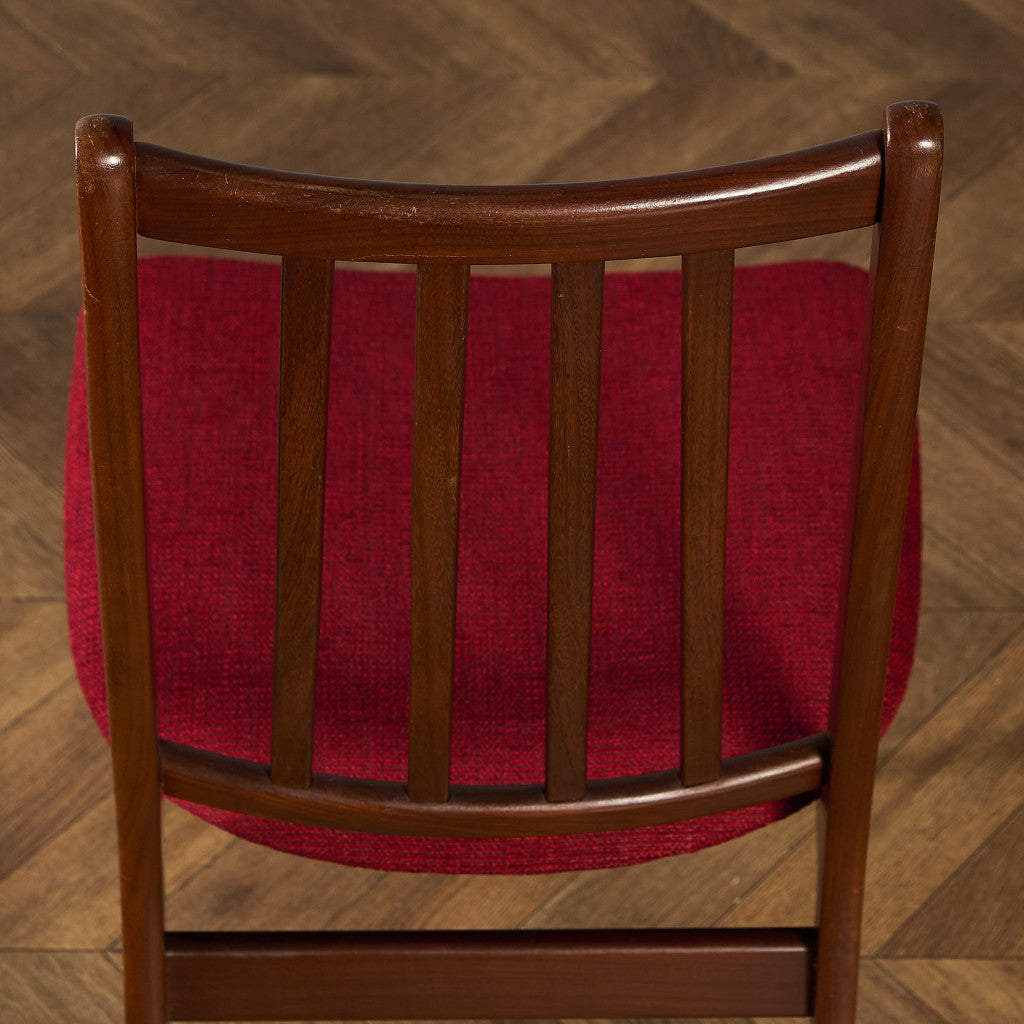 ヴィンテージ スラットバックチェア 座面張替え済み
