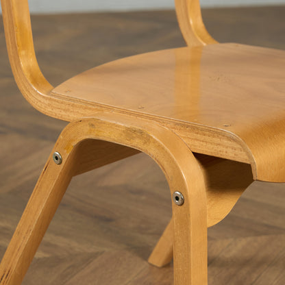 ヴィンテージ スタッキング スクールチェア