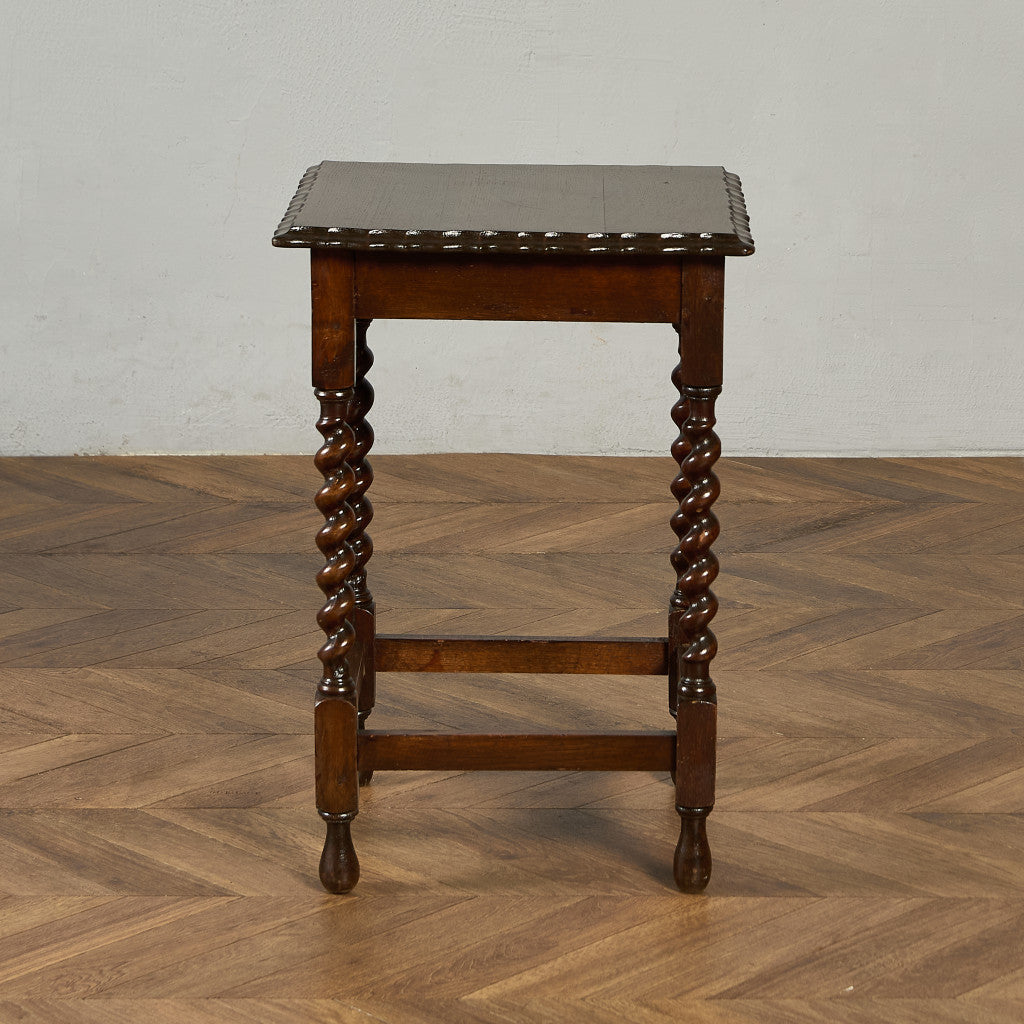 英国 クラシック バーリーシュガーツイスト サイドテーブル