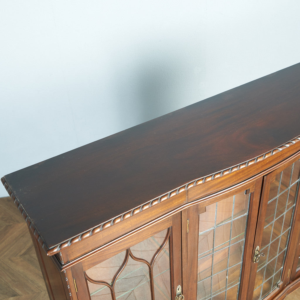 WAITE BROS ガラスキャビネット ブックケース #83814