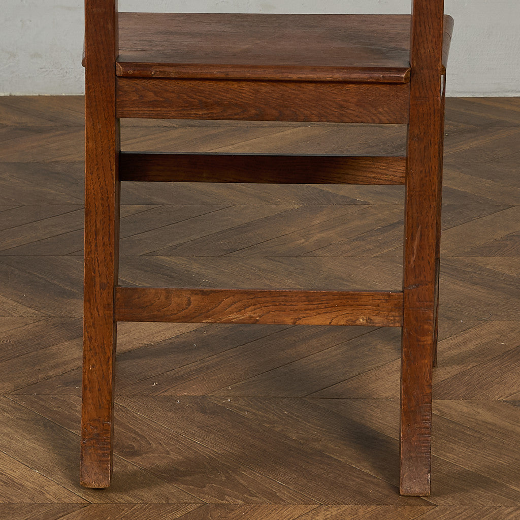 英国 アンティーク チャーチチェア