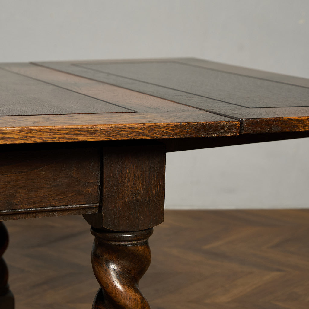 英国 クラシック ドローリーフ ダイニングテーブル