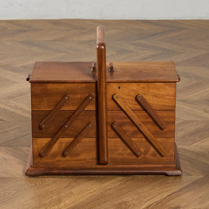 英国 ヴィンテージ ソーイングボックス #95619