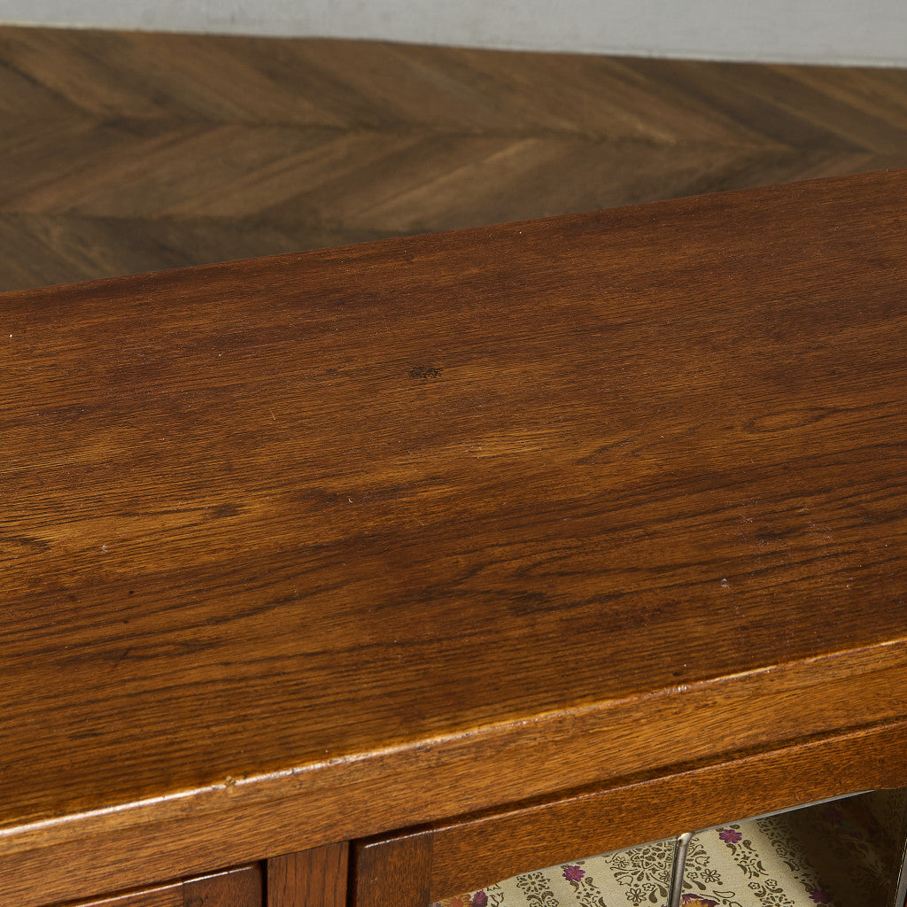 英国 クラシック ガラス キャビネット #91798