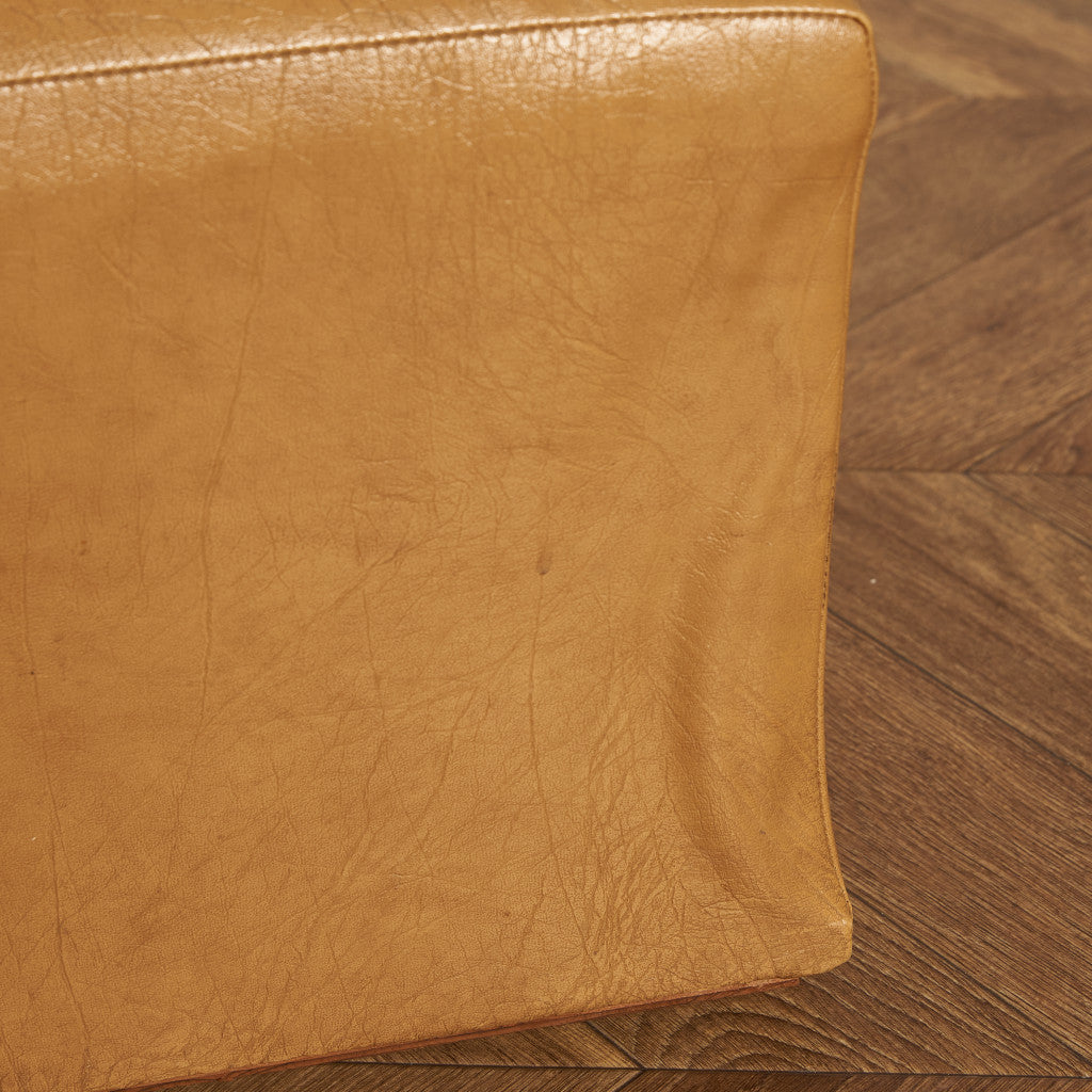 ヴィンテージ スツール付き ガラストップ センターテーブル