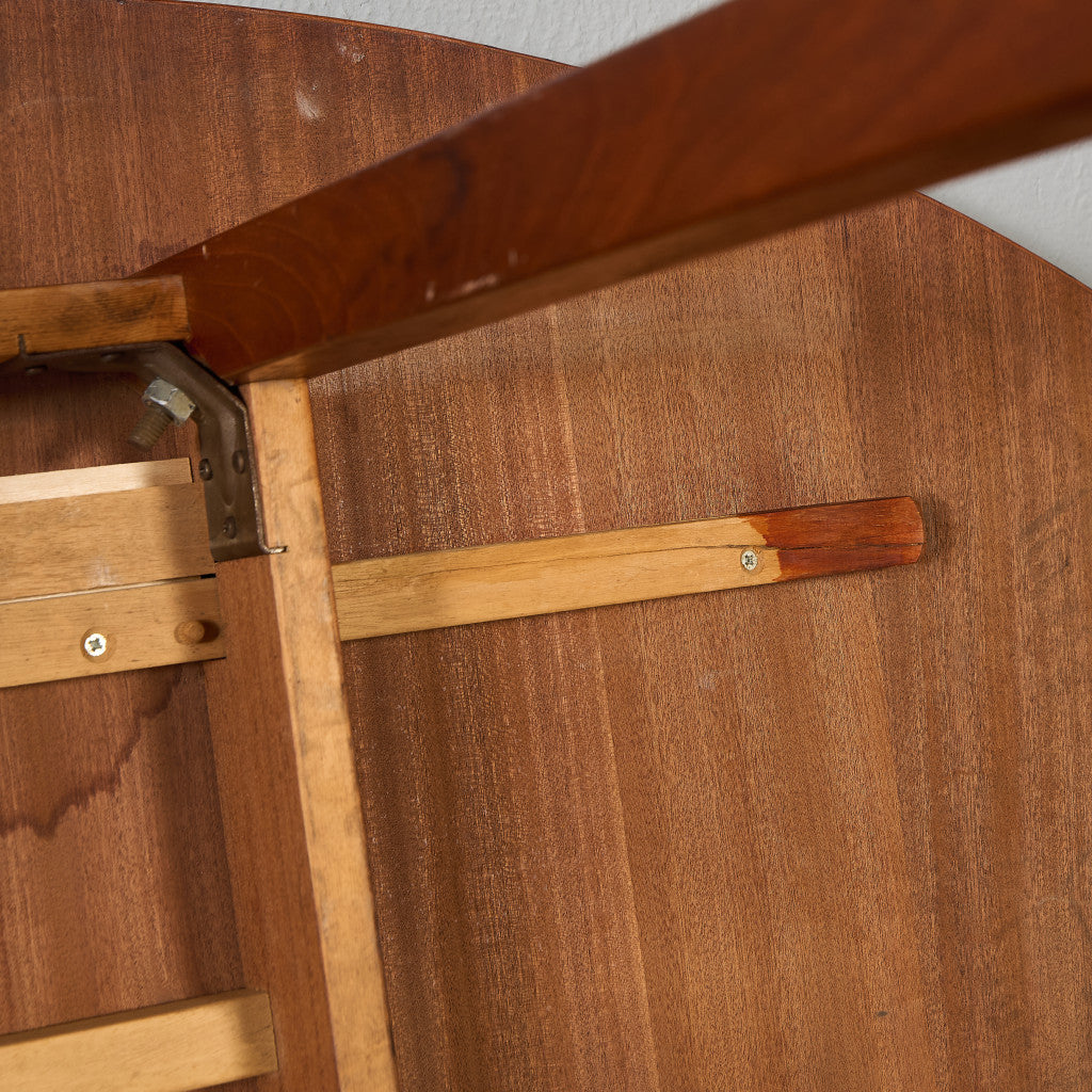 英国 ヴィンテージ オーバル ロング ダイニングテーブル #94160