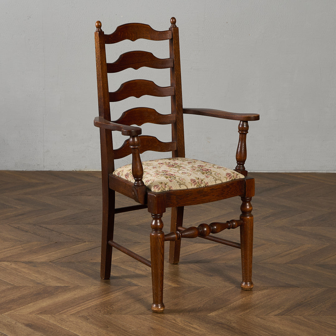 英国 クラシック ラダーバック アームチェア