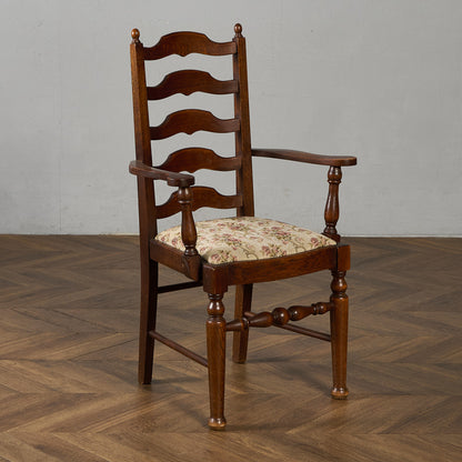 英国 クラシック ラダーバック アームチェア