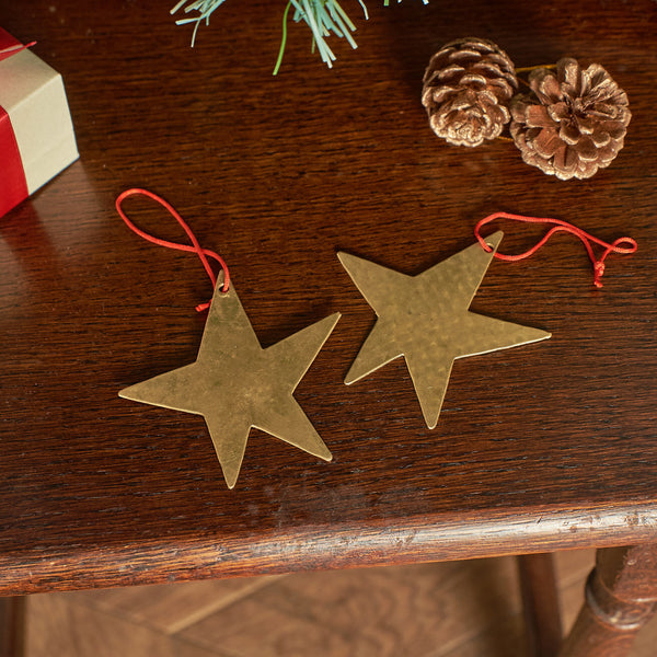 fog linen work ブラス 星のオーナメント 2個セット #75103 – camori