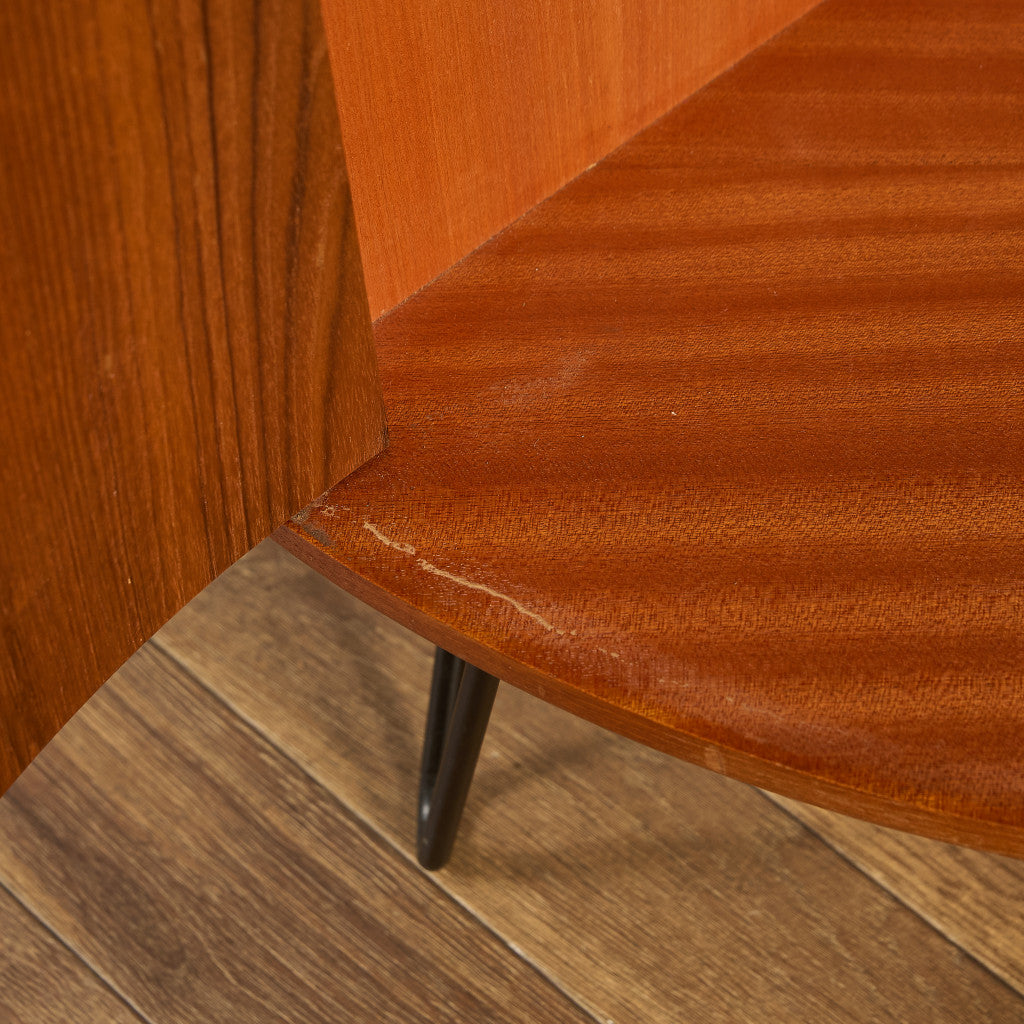 Fresco コーナーキャビネット 3点セット カスタム アイアン ヘアピンレッグ