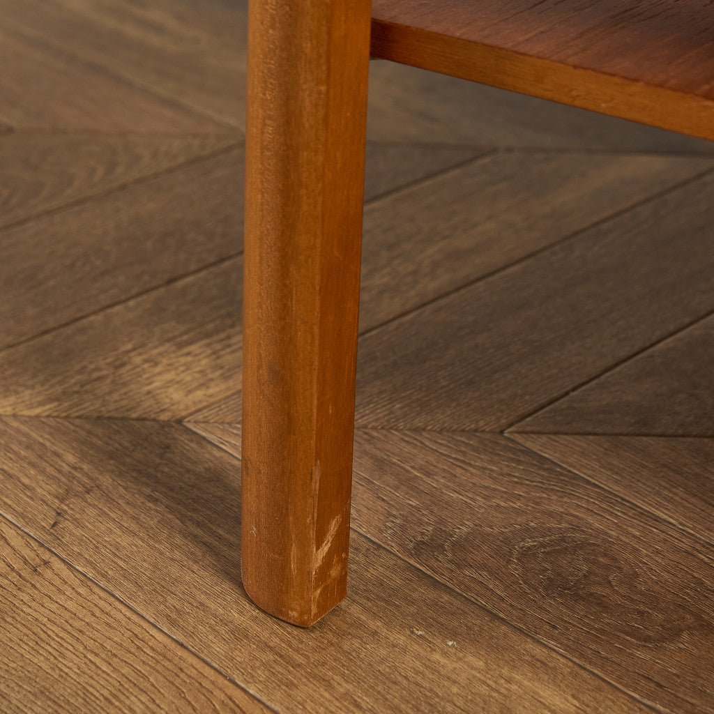 ヴィンテージ スモークガラストップ コーヒーテーブル