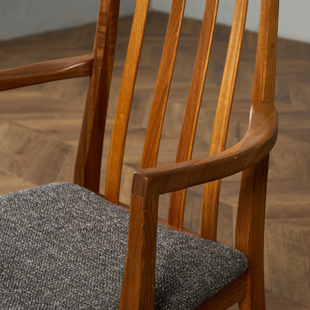 スラットバック アームチェア 座面張替え済み